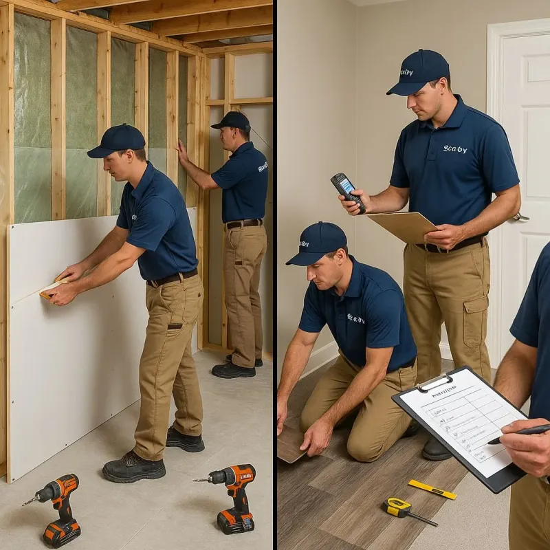 Repairs and Reconstruction process in Aiken, SC