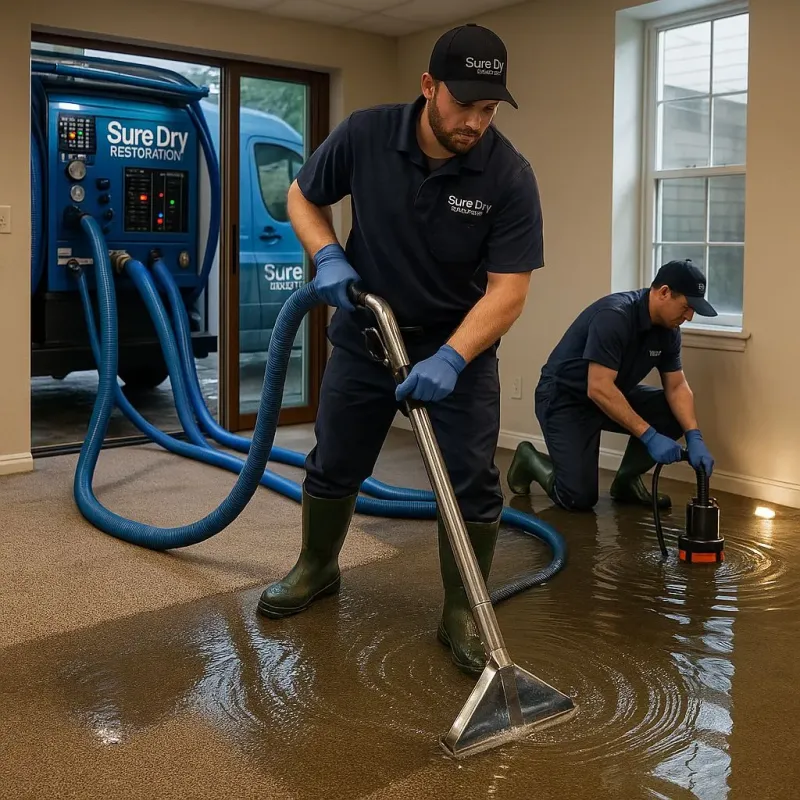 Water Extraction and Removal process in Aiken, SC